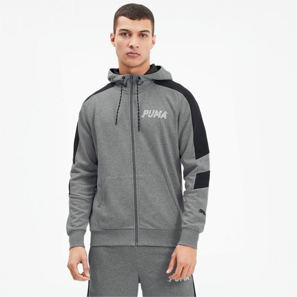 Puma Modern Sports Men's Full Zip Hoodie - Picture 3 of 4